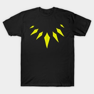 Gold tribal panther necklace T-Shirt